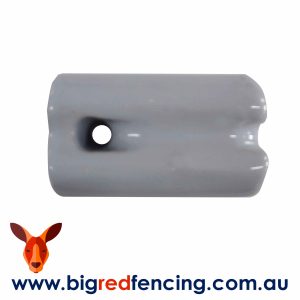 BR Electric Fecnce Porcelain Bullnose End Strainer Insulator