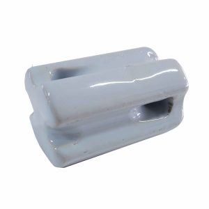 Big Red Fencing Electric Fence Porcelain Bullnose End Strainer Insulator BR-ES-PB
