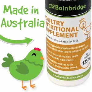 Bainbridge Poultry & Bird Nutritional Supplement 125ml - Australian Made