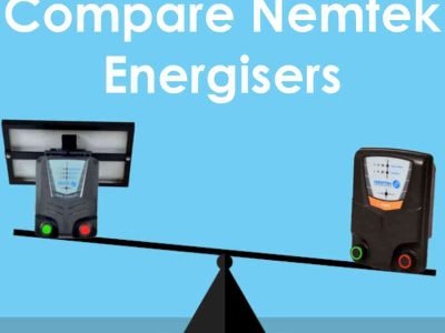 Compare Nemtek Electric Fence Energisers Chart