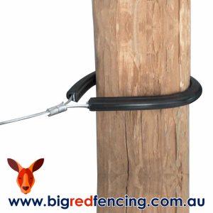 Electric Fence Insultube Insulator Tube wrapped around fence end post