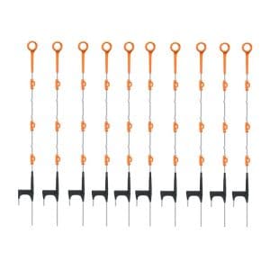 Gallagher Multi Wire Tread-In Fence Post – Extra Heavy Duty Ring Top - G74833