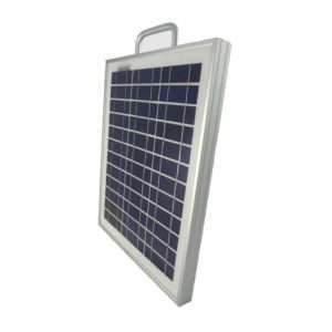 JVA 10W Solar Panel Charging Kit - Suits PET500 and PET100 Energisers - Front View