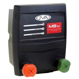 JVA MB3 30km Mains or Battery Powered Electric Fence Energiser PTE2255 front