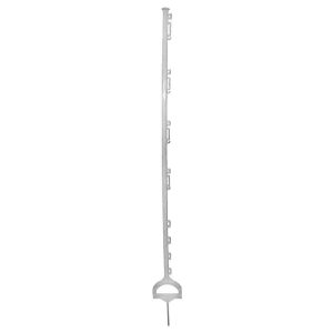 JVA Multiwire Tred-in Post 1500mm Plastic White N-H101