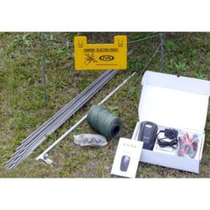 JVA PET100 Portable Pet and Dog Electric Fence Kit PTE2237 PTE2279 Kit contents