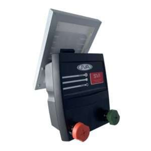 JVA SV1 1km Solar Powered Electric Fence Energiser - 0.1 Joule - PTE2258C