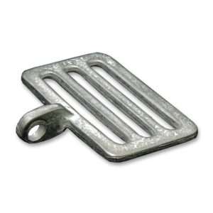 JVA electric fence 40mm tape buckle end joiner - N-H114