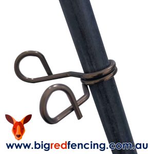 JVA fibreglass post and spring clips for garden pet electric fences N-N0010 and N-FID001