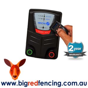 Nemtek Agri 20 - 20km Mains or Battery Powered Electric Fence Energiser AE-A020J with remote