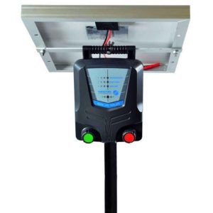 Nemtek Agri Solar 25km Solar Electric Fence Energiser AE-S025 front-view