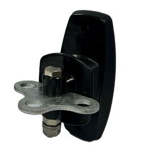 Nemtek Electric Fence 3-Way Gate Connector Anchor - Black - AA-AT-PT3-GAS-B