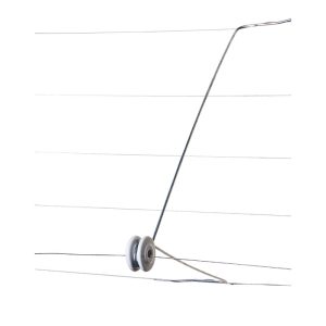 What'S New 24 Nemtek Electric Fence Offest Bracket - 225mm Single with porcelain insulator EY-OS225