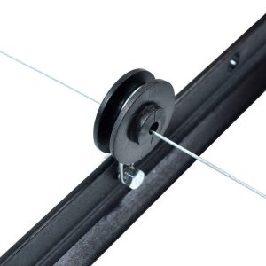 Nemtek Electric Fence Reel Insulators Bag of 25 - EI-BPL with mounting clip