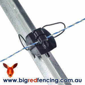Nemtek Electric Fence Star Picket Insulators for wire braid and rope - AI-MPI- Attaches to star pickets