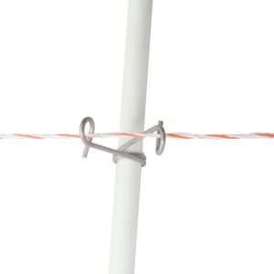 Nemtek PET STOP 8MM FIBRE GLASS SPRING CLIP on post wire ecostop polywire