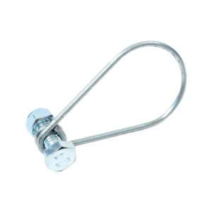 Nemtek Y-Picket Fastener Clip to Suit Porcelain Reel- Bag of 10 - AA-PIFC with nut and bolt