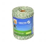 Nemtek Wire Rope Braid And Tape Comparison 1 Nemtek electric fence Poly Wire Vario-SS6-400m roll -AWPWSS6/400M