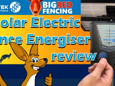 Nemtek solar electric fence energiser review Australia
