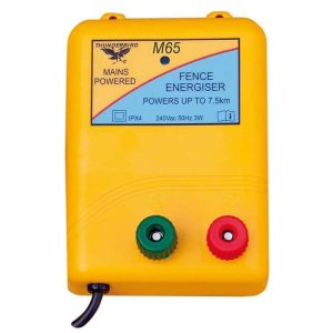 THUNDERBIRD M65 7.5KM MAINS POWERED ELECTRIC FENCE ENERGISER M-65