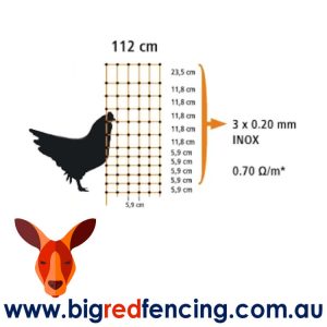THUNDERBIRD SOLAR ELECTRIC FENCE POULTRY NETTING MESH SIZE