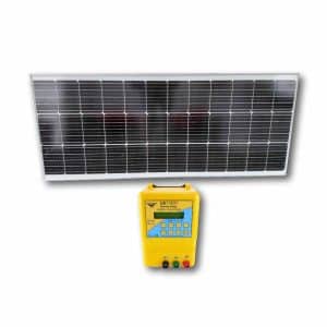 Thunderbird 135km Solar Electric Fence Energiser Kit