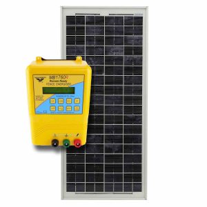 Thunderbird 135km Solar Electric Fence Energiser Kit - S-1760R