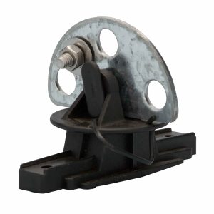 Thunderbird 3 Way Gate Anchor with galvanizd plate for wood and flat post - EF-34B