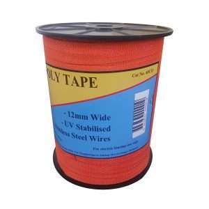 Thunderbird 400m roll Standard Orange Electric Fence Poly Tap Hot Tape EF-40CO