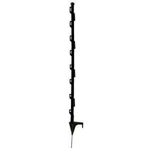 Thunderbird Black plastic multi wire tread in electric fence post EF-61B
