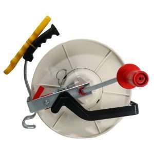 Thunderbird Electric Fence Large Wind Up Strip Grazing Reel - EF-36 and EF-36G Side View