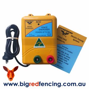 Thunderbird M-30 2km Mains Powered Electric Fence Energiser and Instructions