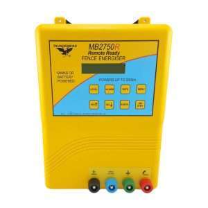 Thunderbird MB2750R - 200km MB Mains or Battery Operated Electric Fence Energiser - MB-2750R