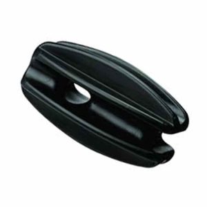 Thunderbird Plastic Electric Fence End Strainer Insulator Standard Black - EF-16