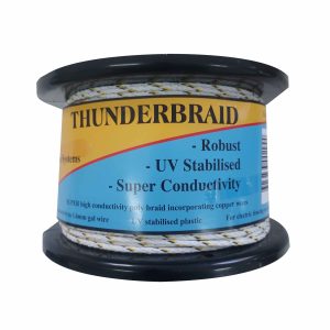 Thunderbird Thunderbraid Super Conductive Electric Fence 3.5mm braided rope wire-200m roll-EF-47