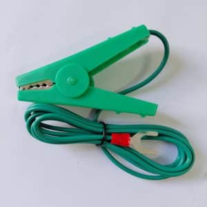 Thunderbird electric fence leads for energiser connection-Earth-Green