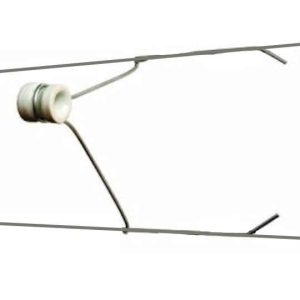 Thunderbird electric fence porcelain offset insulator 300mm EF-31